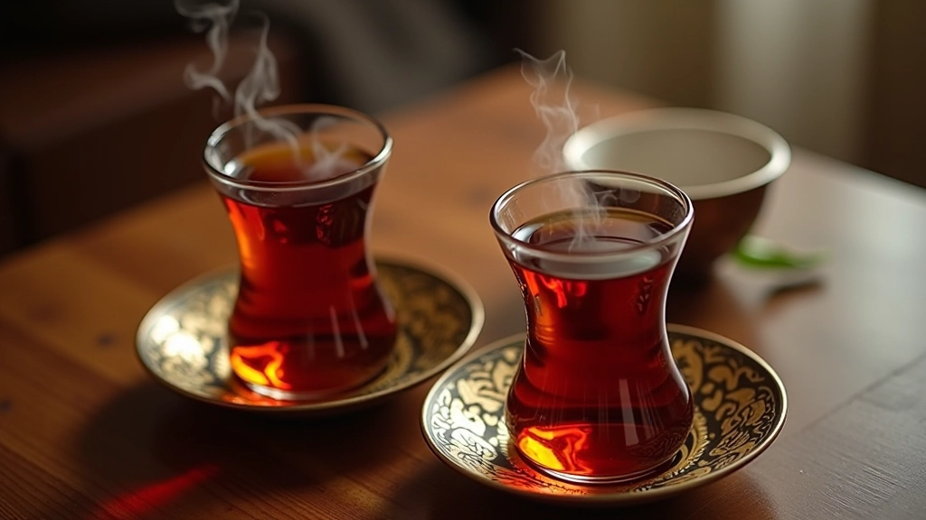Turkish tea ceremony